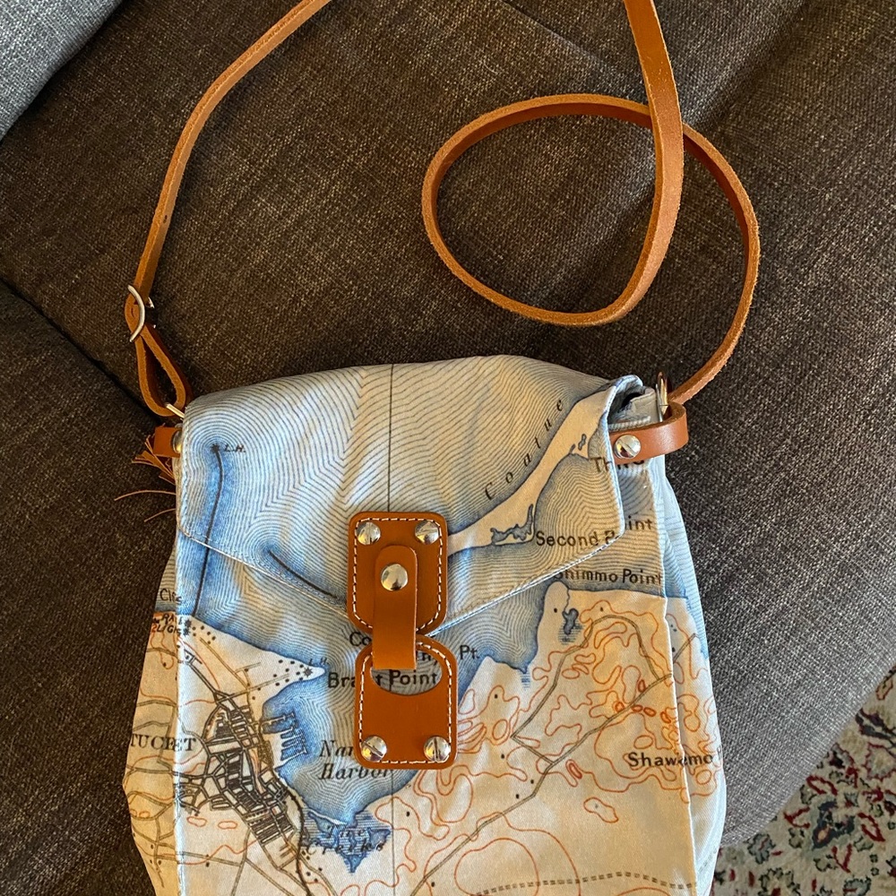 Babs jack & cooper cross body purse new Nantucket